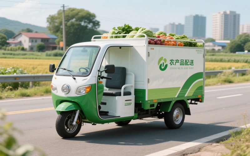 Livraison de produits agricoles plus verte et plus rapide