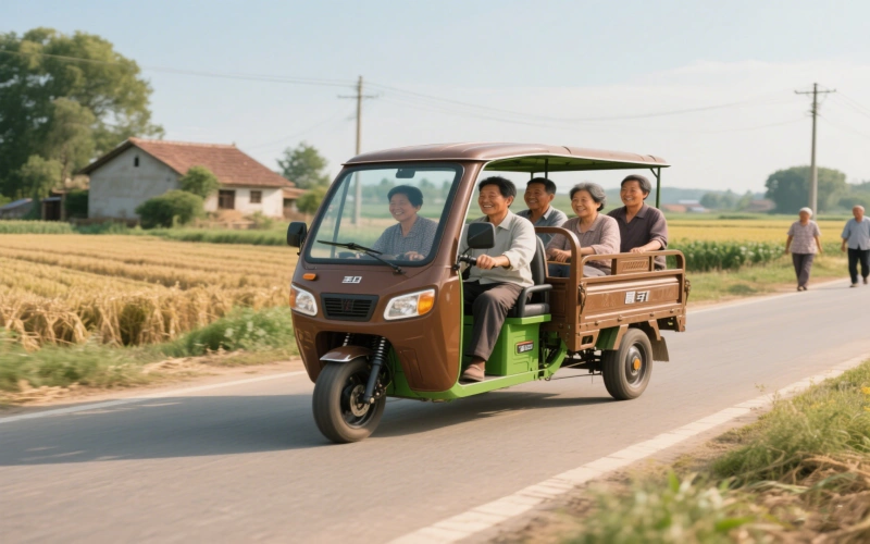 Connecter les communautés rurales avec des triporteurs électriques fiables