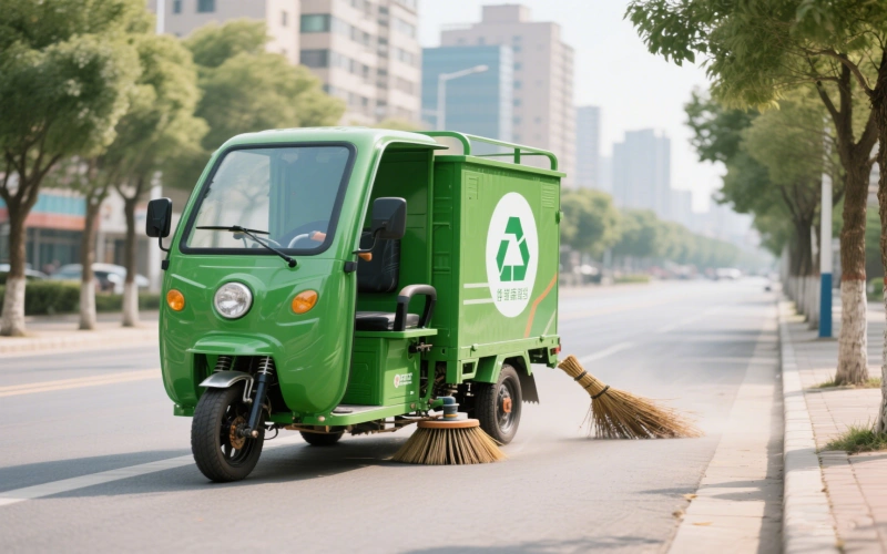 Xe quét rác điện