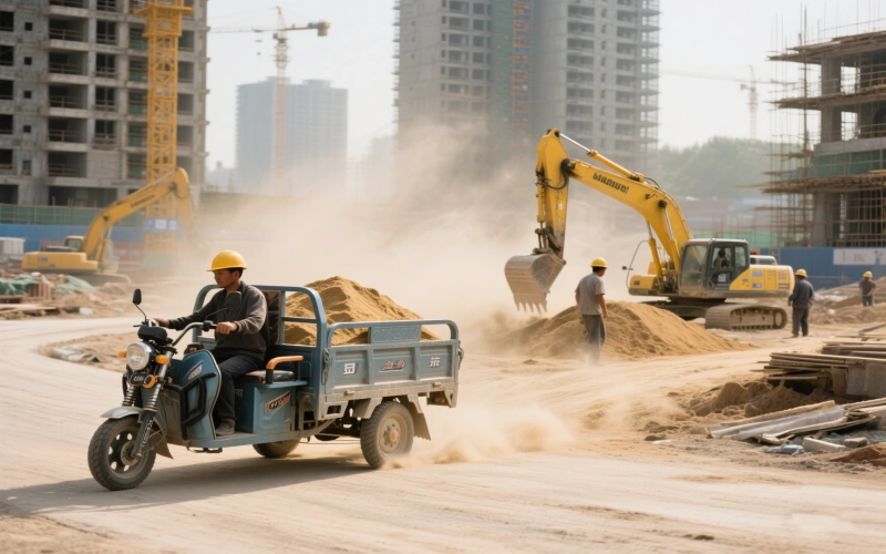Transporte de Materiales de Construcción