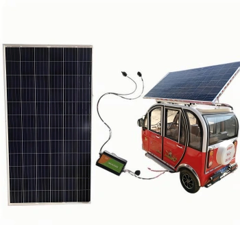 Elektrikli Üç Tekerlekli Bisikletler için Güneş Enerjili Şarj Panelleri